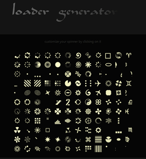 在线载入中图标（loading icon）|Loader Generator|Ajaxload-三零网