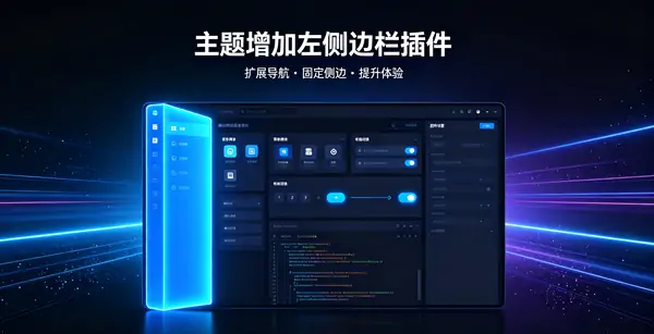 Wordpress - 站点主题增加左侧边栏插件-三零软件